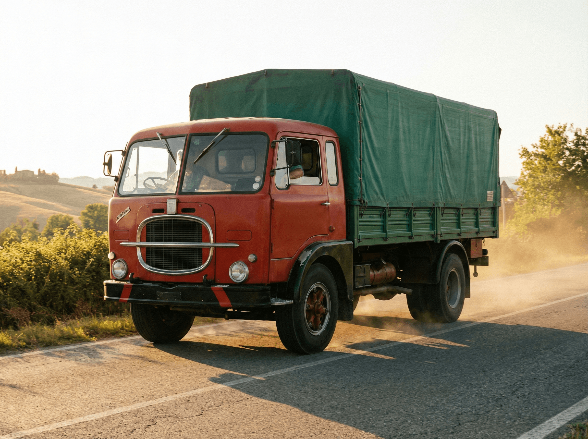 Camion vintage des années 70