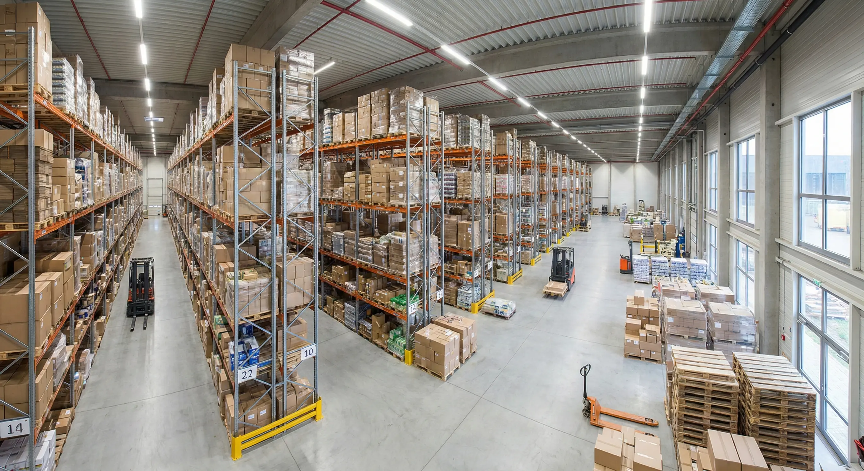 Entrepôt de pièces détachées numérique et organisé de Galia
