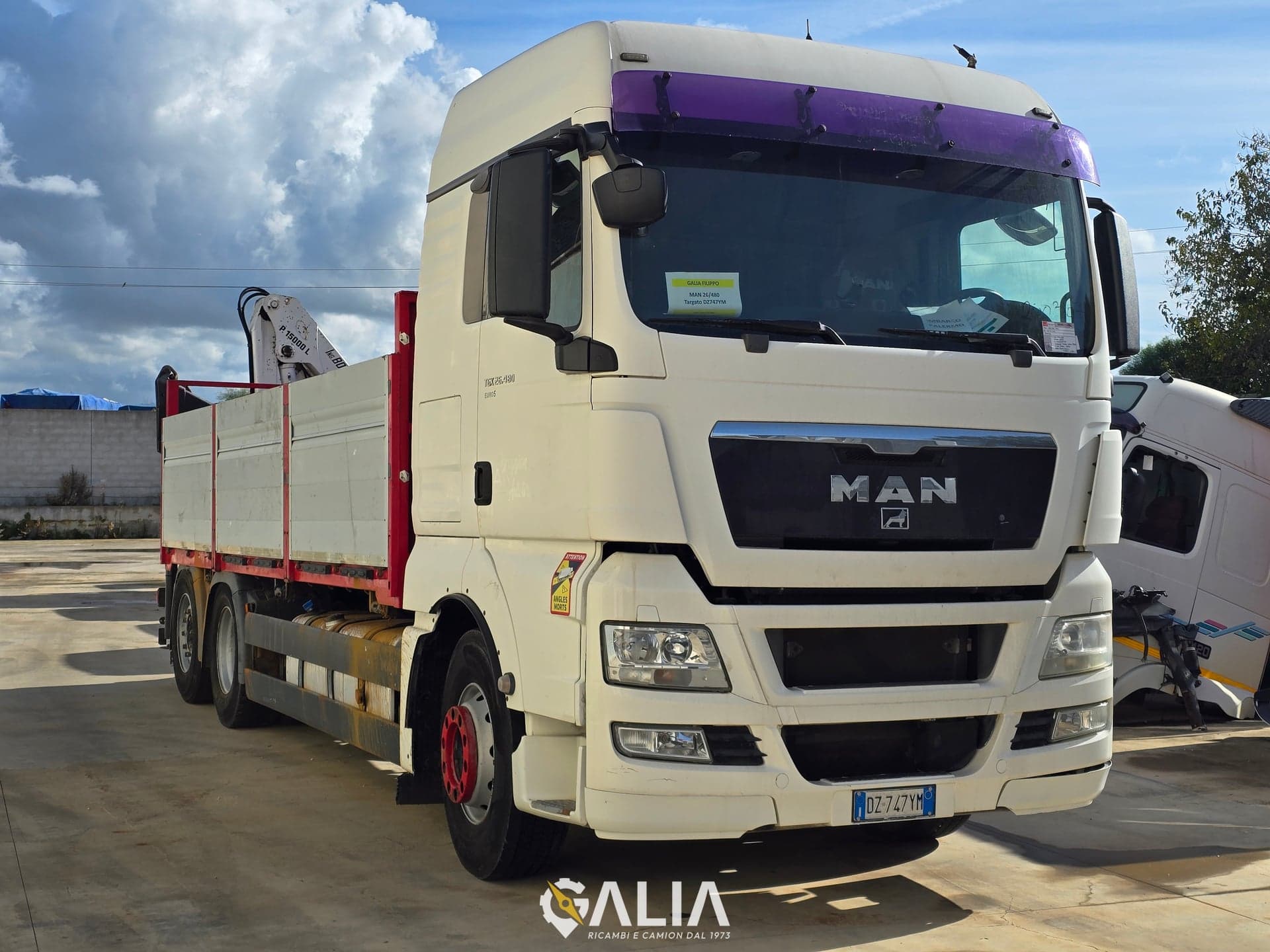MAN TGX 26.480 Euro 5 - Main