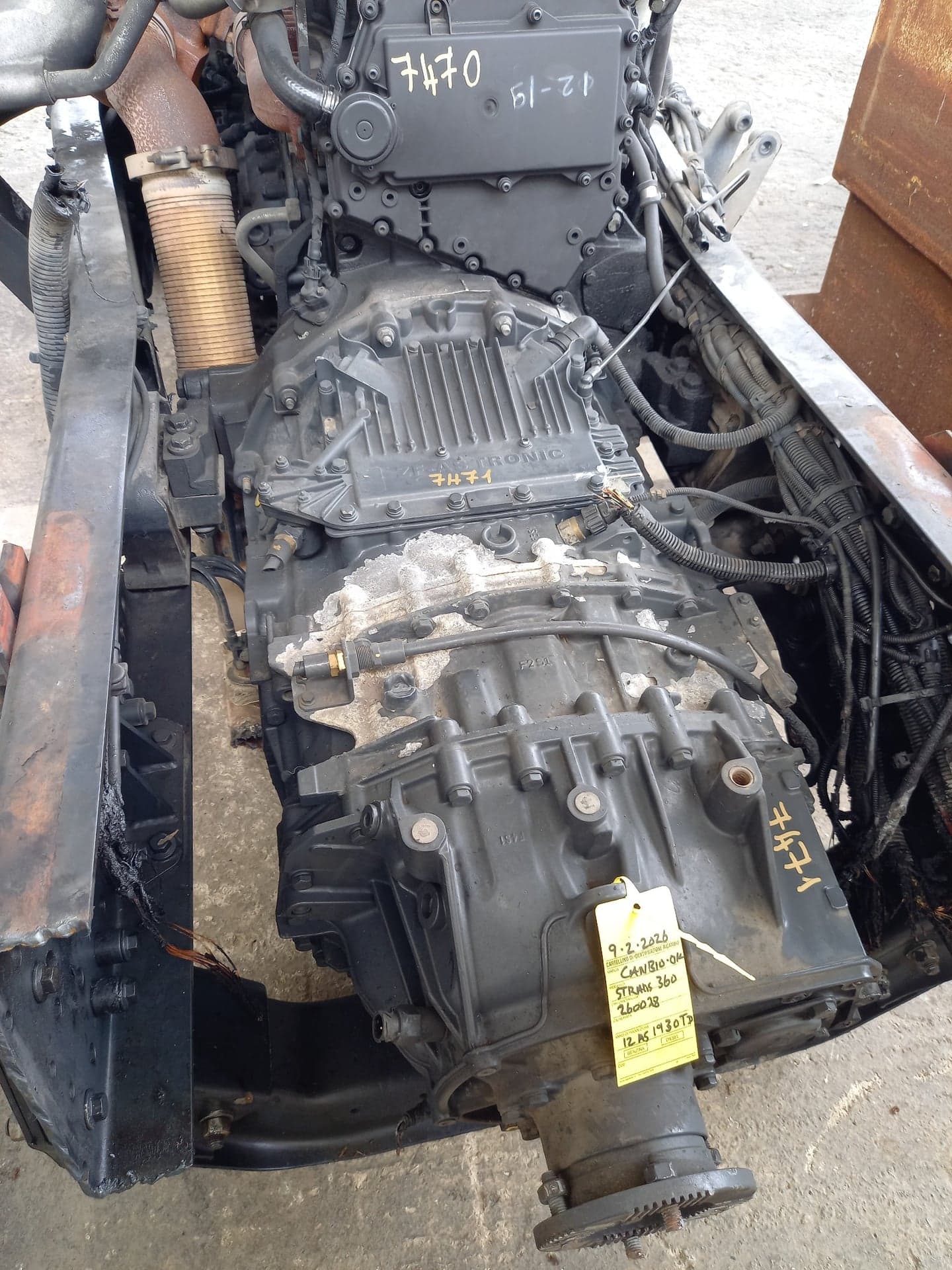 ZF 12AS1930TD - IVECO CURSOR 8 E5 - Main
