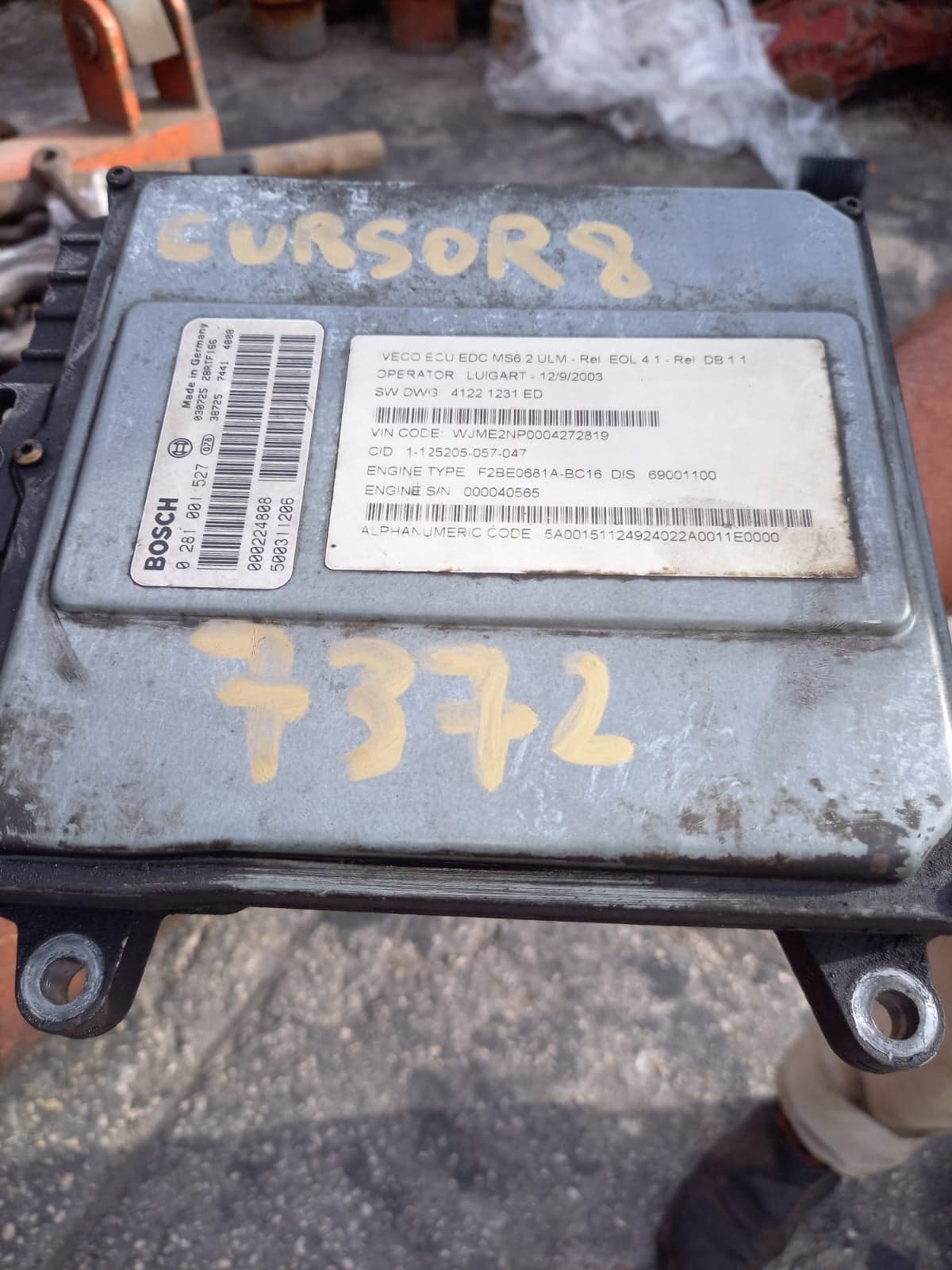 IVECO CURCOR 8 - Main