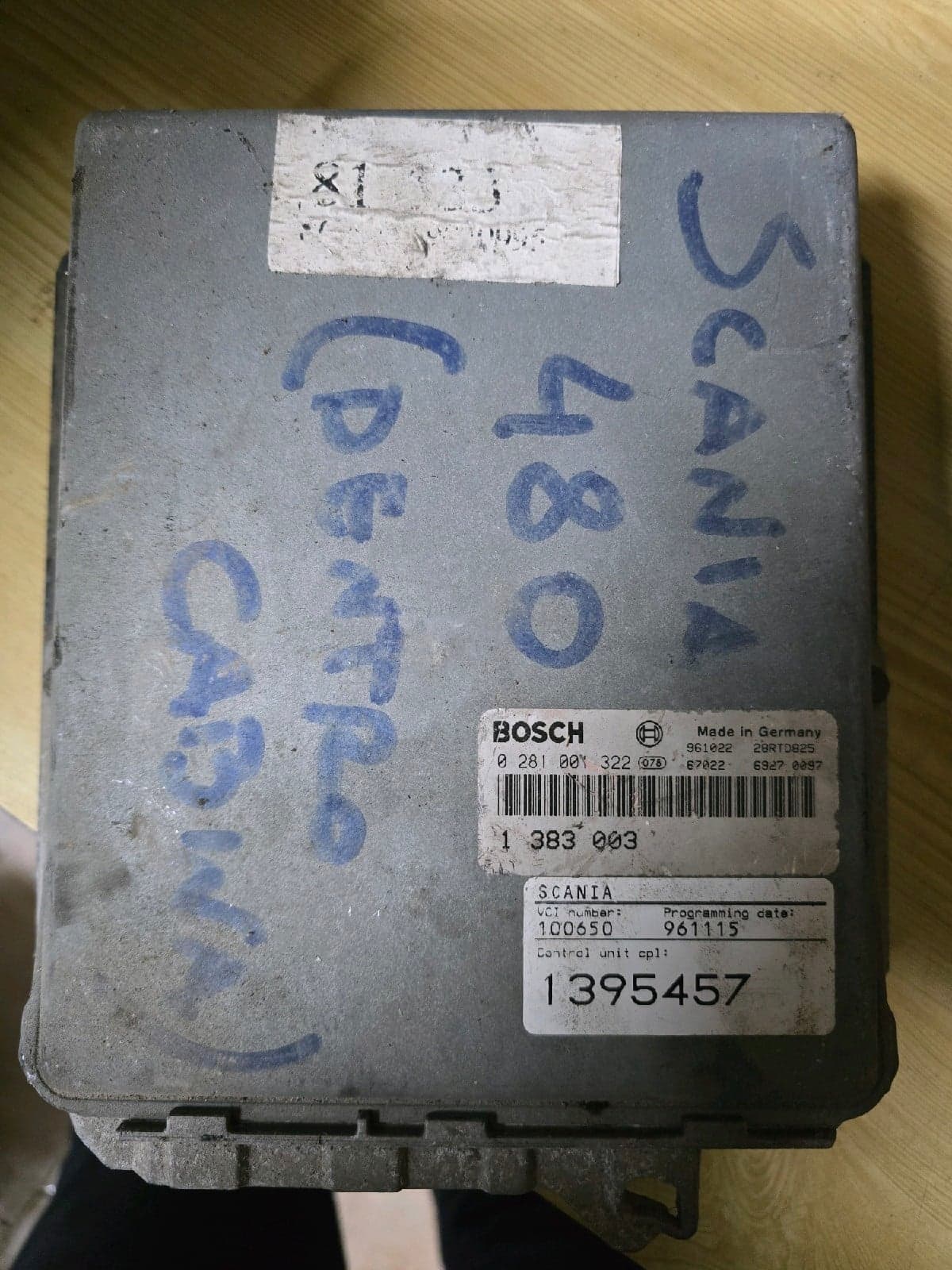 Bosch 0 281 001 322 - Scania 480 - Main