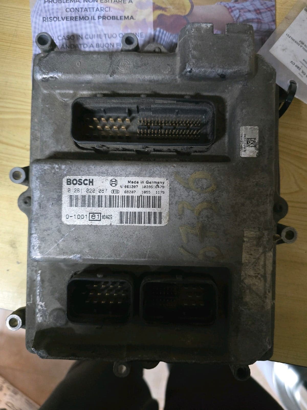 MAN 6 CIL 280 CV - bosch 0281020067 - Main