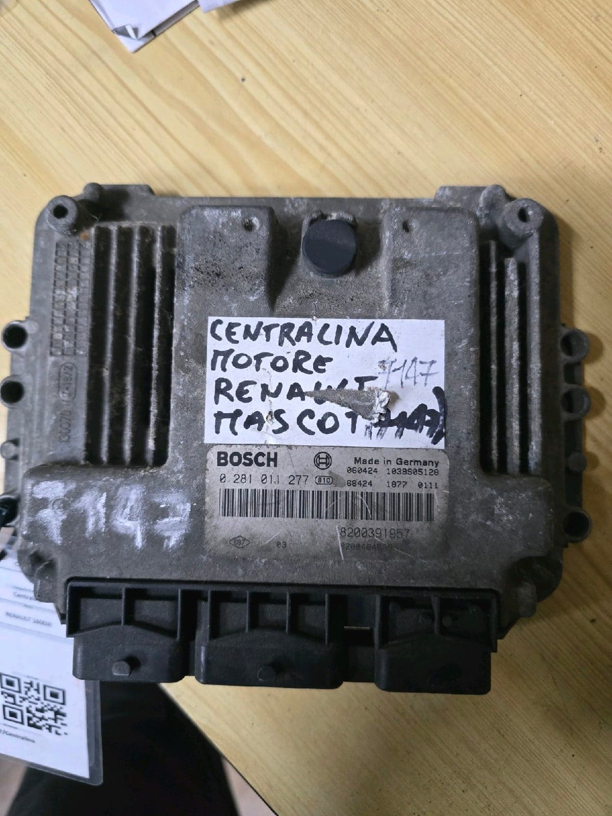 RENAULT 160DXI - Bosch 0 281 011 277 - Main