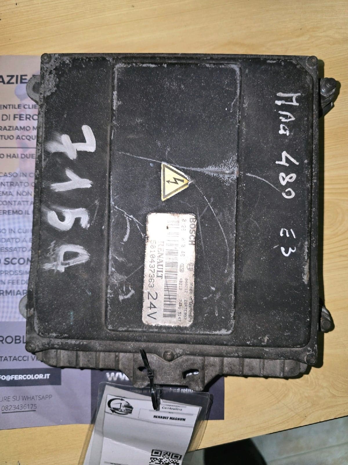 RENAULT MAGNUM 480 E3 - bosch 0281010481 - Main