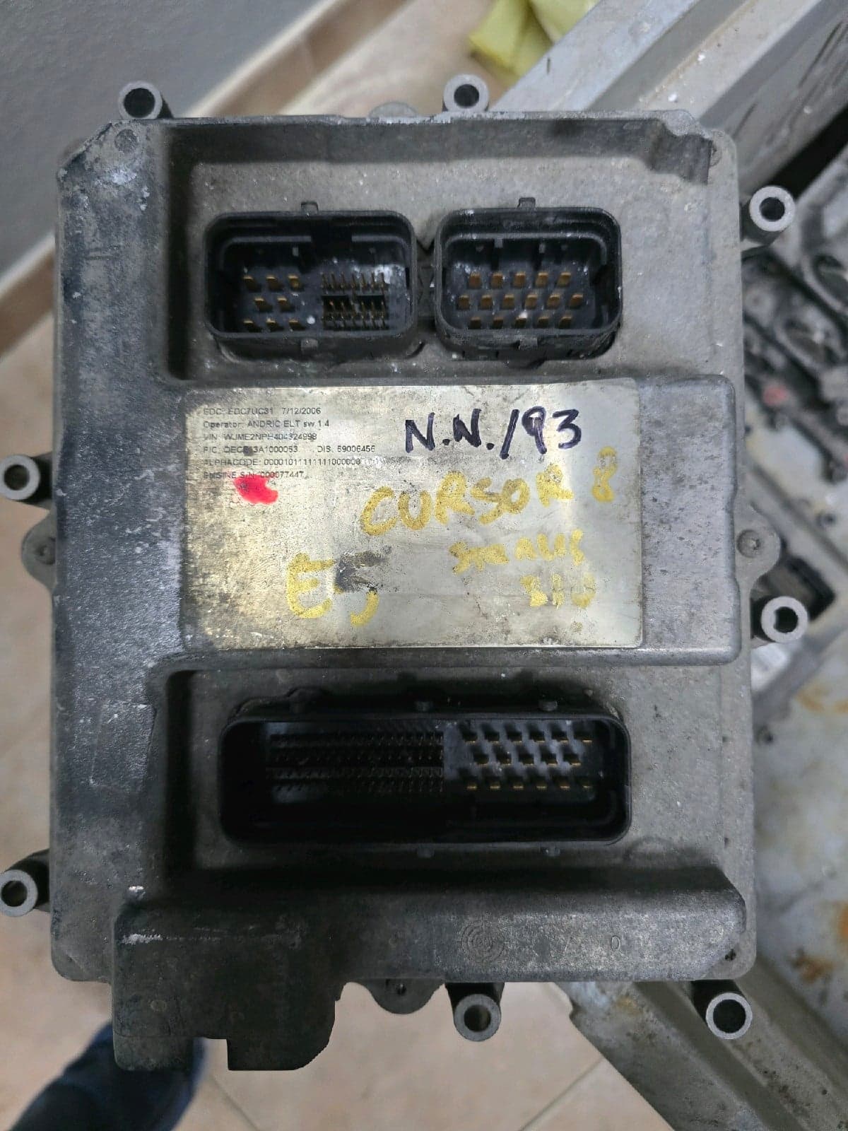 Bosch 0 281 020 048 - iveco stralis 310 E5 Cursor 8 - Main